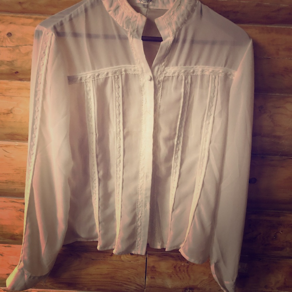 A ROMY silk blouse